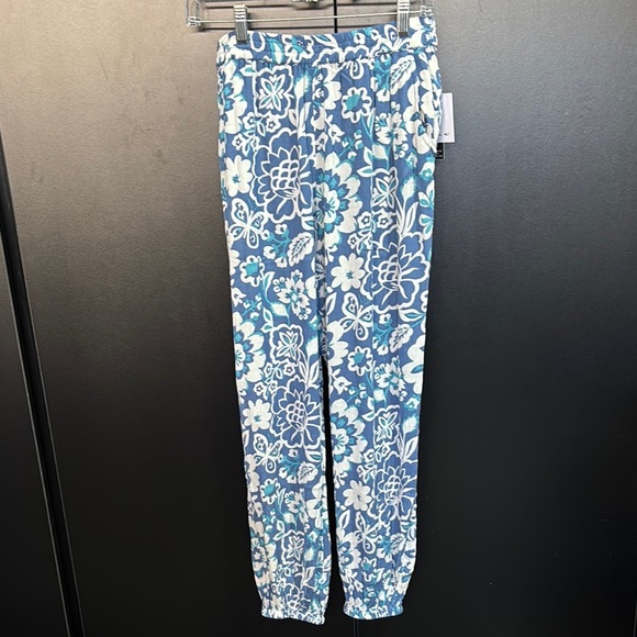 O’Neill Elsie woven pull on crinkle pant,elastic waist,2 pocket,floral,stretch - Picture 2 of 13